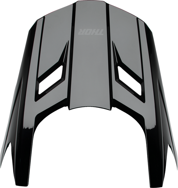 Thor Fleet Visor Kit - Blackout - Gloss Black - Xs-M