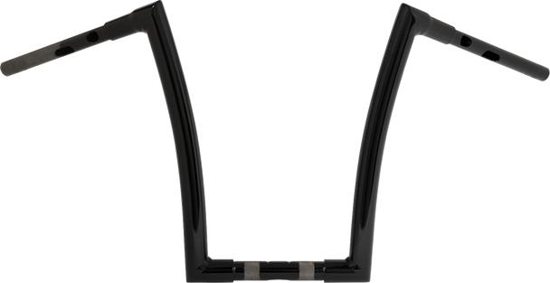 Todd'S Cycle Handlebar - 1-1/2" Strip - 17" - Gloss Black - Road Glide Td-152-17B