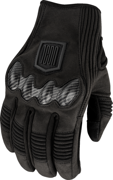 Icon Long Track Cx Gloves - Black - Large