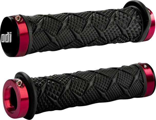 Odi Grips - Xtreme - Lock-On - Black/Red J30Xtb-R