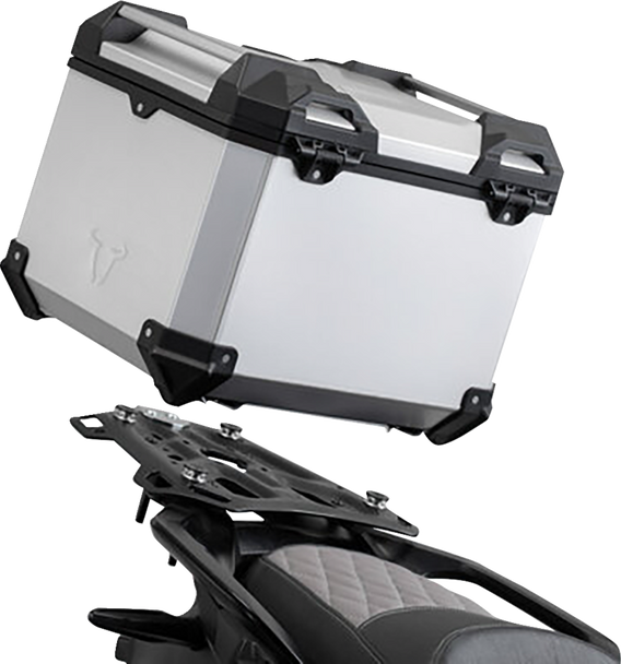 Sw-Motech Trax Adv Top Case System - Silver - Triumph Tiger 800 '10-'19 Gpt.11.747.70001/S