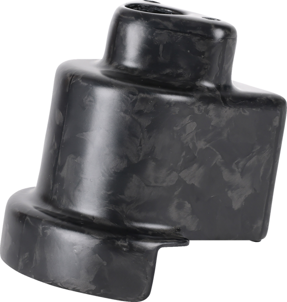 Thrashin Supply Co. Cover Steering Lock - Matte Forged Carbon Fiber Tsc-3033-1