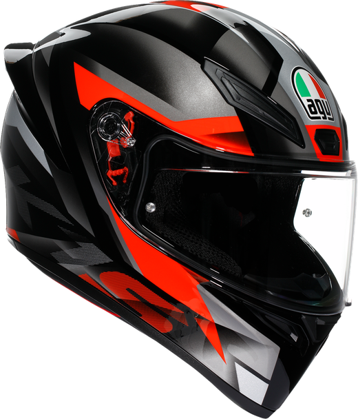 Agv Helmet K1 S Fastlap Black/Grey/Red Sm 2118394018064S