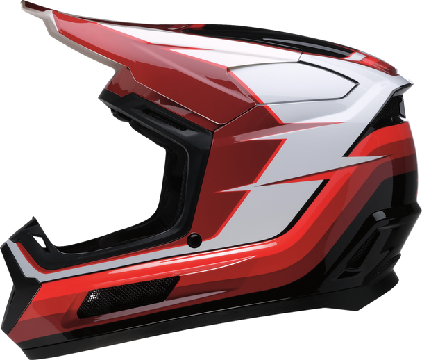 Z1R Helmet Yth Dirt Maxx Vortex Red/White Lg