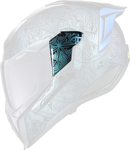 Icon Sideplate Ultraflite Opal Mandala Blue