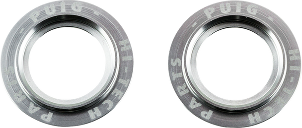 Puig Hi-Tech Parts Axle Slider Rings Univ Silver 20271P