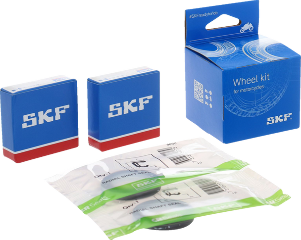 Skf Front Wheel Seals And Bearings Kit Vkwb-F-17-C