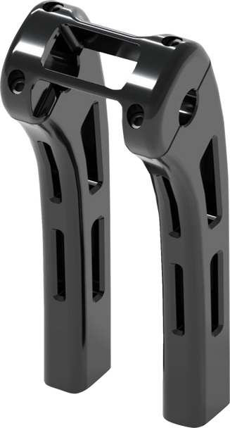 Magnum Shielding Riser W/ Display Clamp Ghost 10" Black 4R-0110