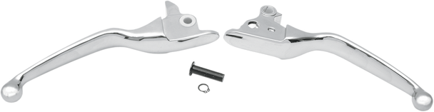 Drag Specialties Lever Set Chr 08-13 Flht