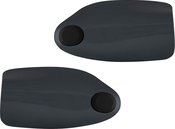 Klock Werks Hand Guards Flare - Hd - Cable Clutch - Dark Smoke Kws-01-0122-Cc