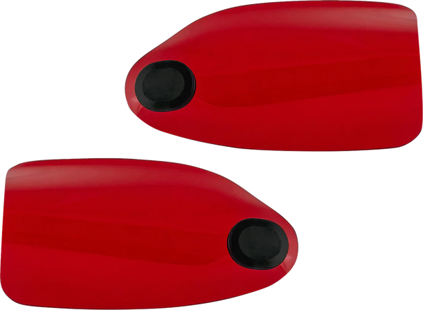 Klock Werks Hand Guards Flare - Hd - Cable Clutch - Red Kws-01-0129-Cc