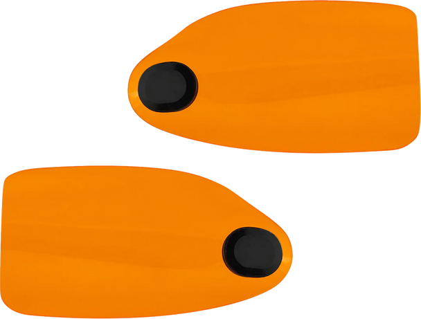 Klock Werks Hand Guards Flare - Hydraulic Clutch - Orange Kws-01-0130-Hc