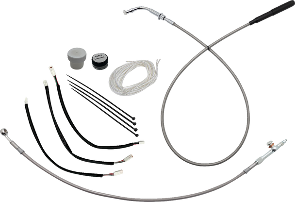 Fat Baggers Inc. Ez Instl Kt Upper Cltch Cbl, Brk Ln, For 11" Hbar, Stnls 149011-C