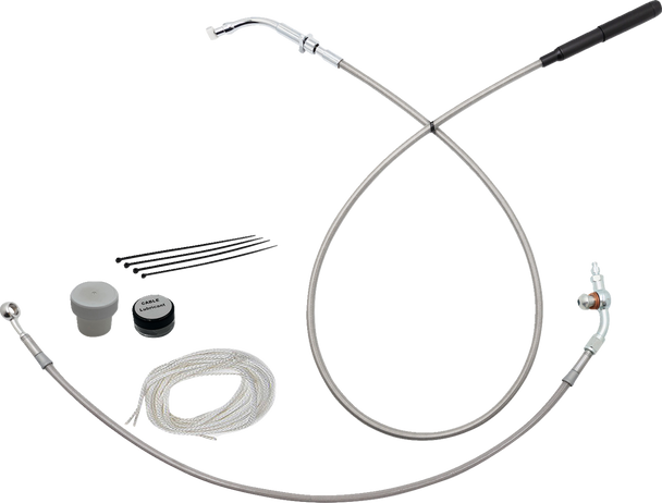 Fat Baggers Inc. Ez Instl Kt Upper Cltch Cbl, Brk Ln, For 14" Hbar, Stnls 149914-C