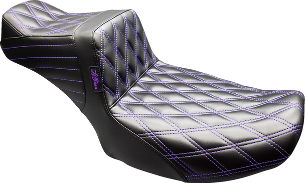 Le Pera Seat Tailwhip Daddy Ll D Diam Blk/Purple 2024-Touring Lv-587Dldd-P01