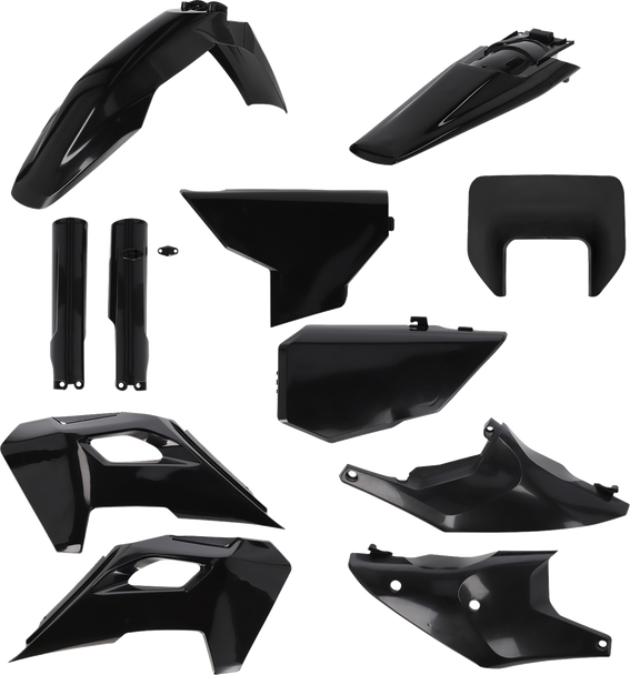 Acerbis Plastic Kit Full Husky Black 2986650001