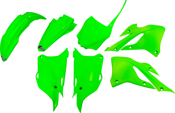 Ufo Body Kit Kx85 Neon Green Kakit229@Aflu