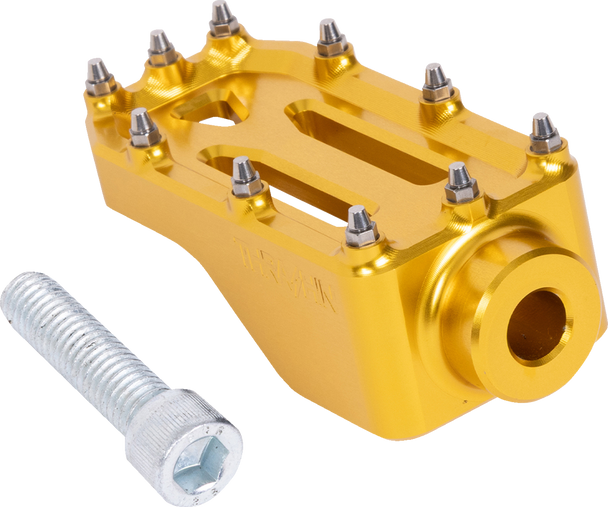 Thrashin Supply Co. Pedal Brake Aggressor Touring Gold Tsc-2221-5