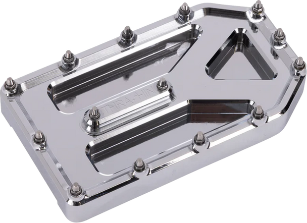 Thrashin Supply Co. Pad Brake Pedal Aggressor Touring Chrome Tsc-2220-3