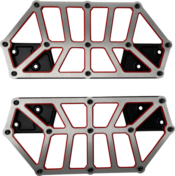 Kodlin Usa Floorboards Driver Nxl Black W/ Red Accent K73253-Rl