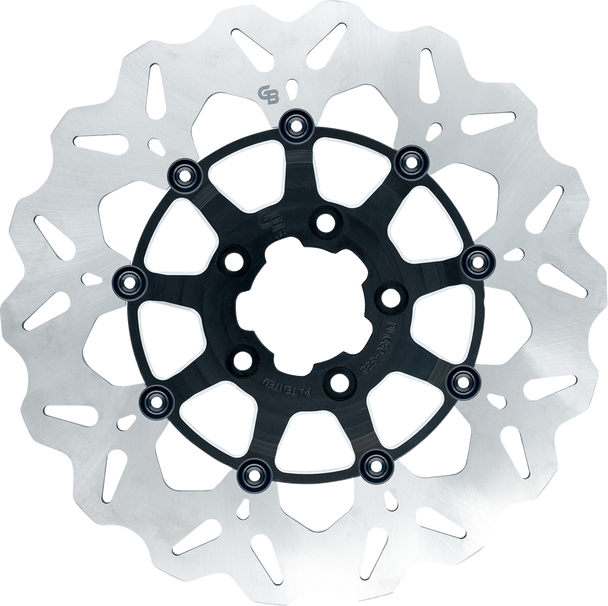 Gbrakes Brake Rotor Rear Floating Wave Cc Gbdu013