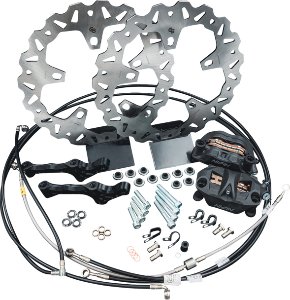 Gbrakes Brake Kit Wraith Front 12.5" Gbdu017