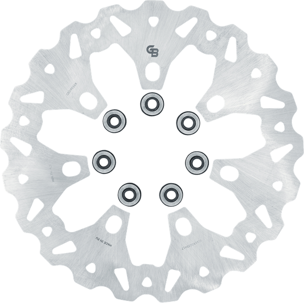 Gbrakes Brake Rotor Front Wave Semi Floating Gbd9016X