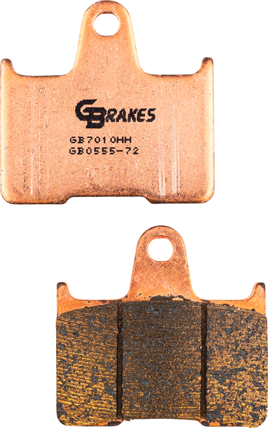 Gbrakes Brake Pad Hh Sintered Gb0555-72 Gb0555-72