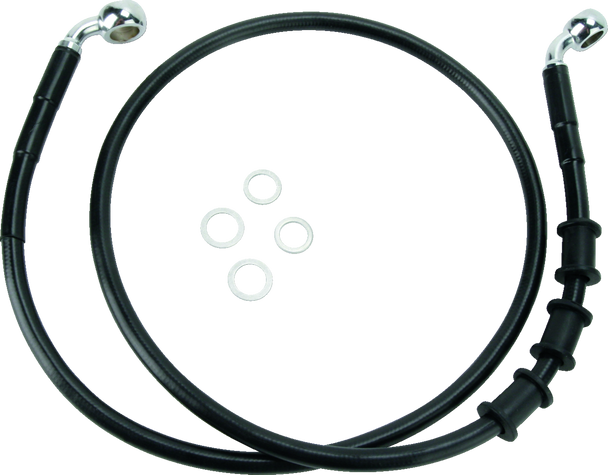 Drag Specialties Brakeline Flstn08-14Blk+2