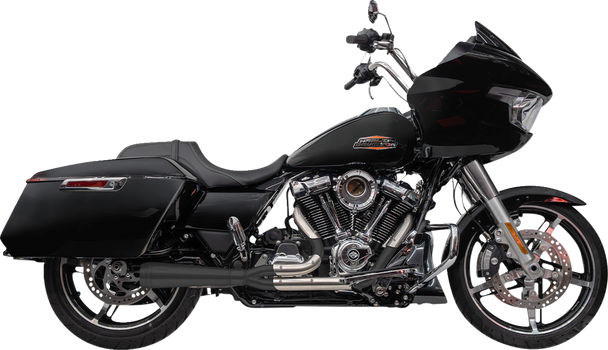 Trask Exhaust 2:1 Assault M8 Touring Black Tm-5011Bk