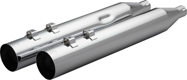 Khrome Werks Muffler 4.0" Trike/Tc Straight Cut Chrome 40Fst-1021-Chr