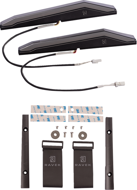 Ravek Lights Red Turn & Brake Apex Canam Defender Hd11 65-2011