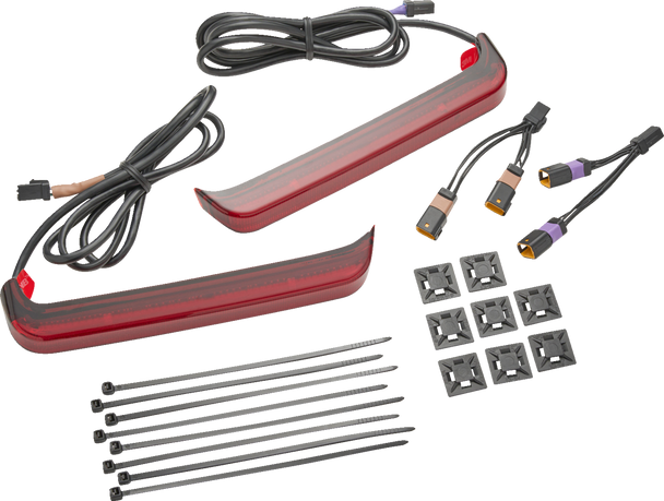 Ciro Light Bag Blades Red Lens Lghtstrk Commander Compatible 42009