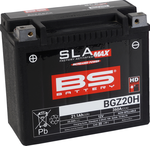 Bs Battery Battery Bs Bgz20H Sla Max 300938