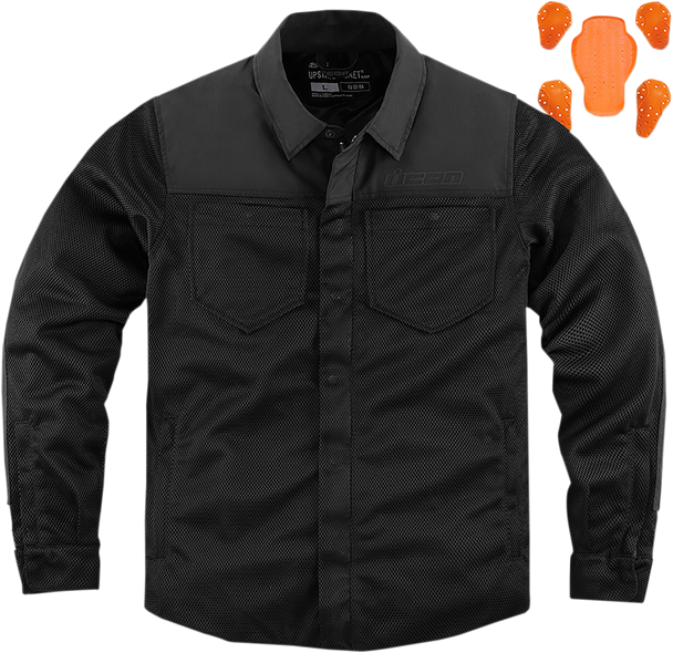 Icon Shirt Upstateriding Bk Md