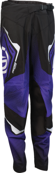 Moose Offroad Pant Yth Qualifier Black/Purple/White 24 2903-2661