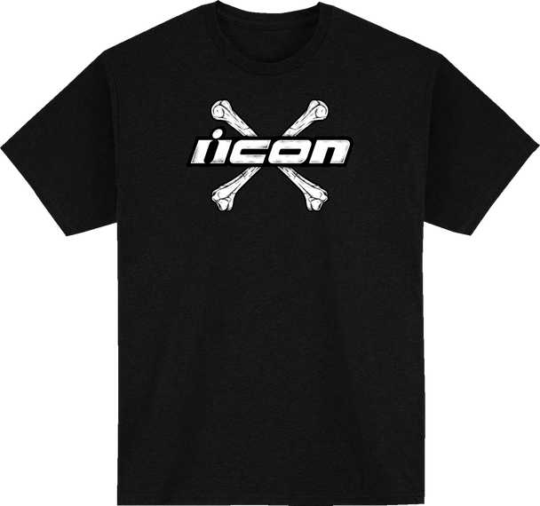 Icon Tee Crestfallen Black Lg