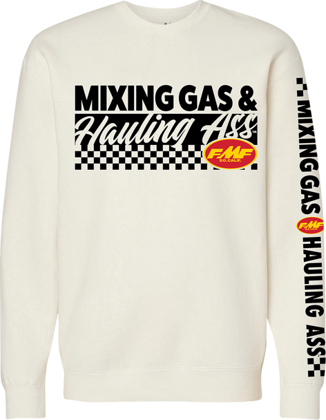 Fmf Fleece Crew Mixin Bone Sm Fa25121901Bonsm