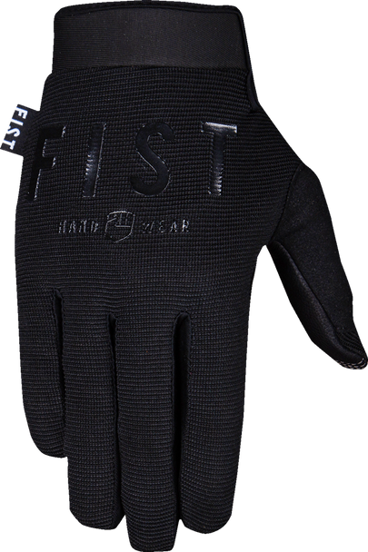 Fist Handwear Glove Moto Hybrid Leather Black Xs Fhb001Xs