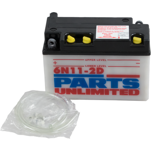 Parts Unlimited Battery  #6N11-2D