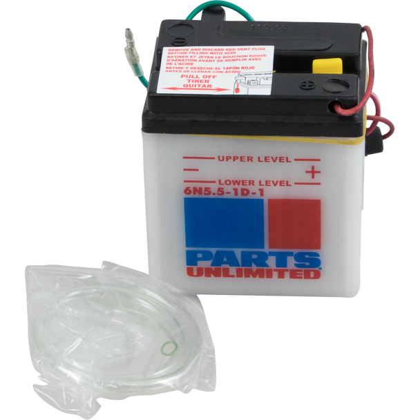 Parts Unlimited Battery Y6N5.5-1D1