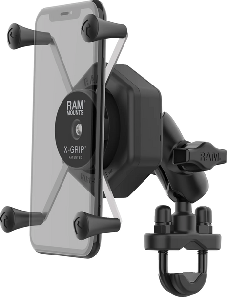 Ram Mounts Kit Xgrip With Vibe Safe And U Bolt Base Ram-B-149Z-A-Un10-46