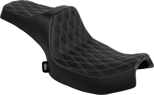 Drag Specialties Seats Seat Freedom Tour 2Up Solar Dd Blk Challenger 20-25 0810-2476