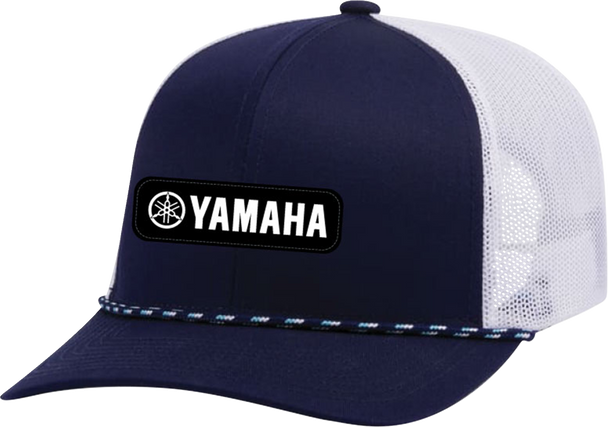 Factory Effex Hat Yamaha Explorer Braided Snapback Navy/White 29-86206