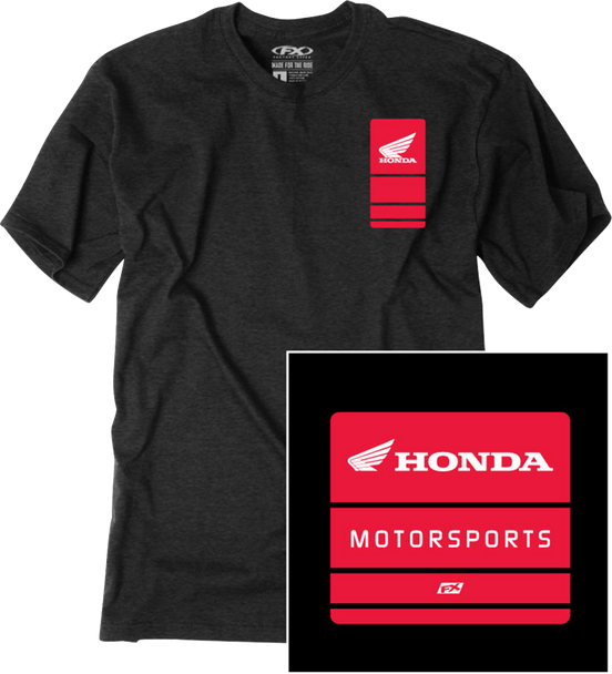 Factory Effex Tee Honda Phase Black 2X 29-87338
