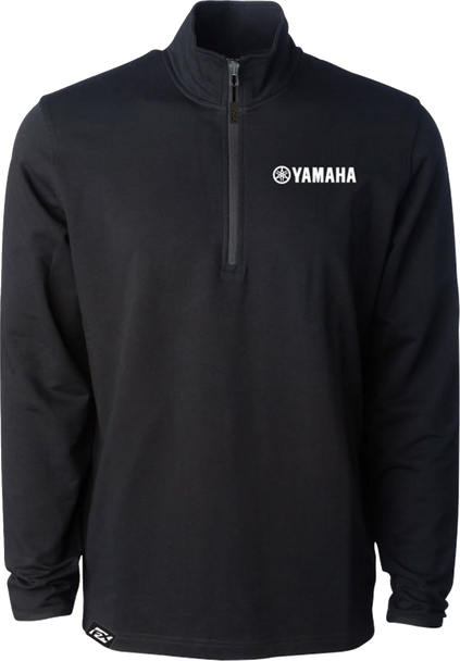 Factory Effex Quarter Zip Yamaha Performance Black Lg 29-85224