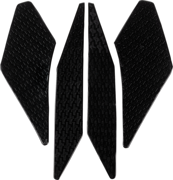 Stompgrip Tank Grips-Black Icon 55-14-0137B