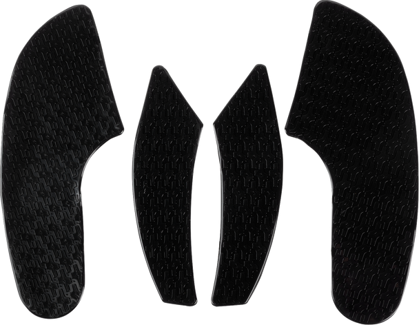 Stompgrip Tank Grips-Black Icon 55-14-0146B