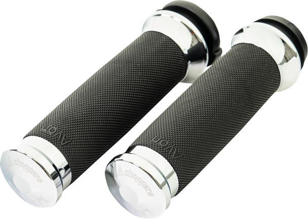 La Choppers Grips County Line Tbw Chrome La-7493-00