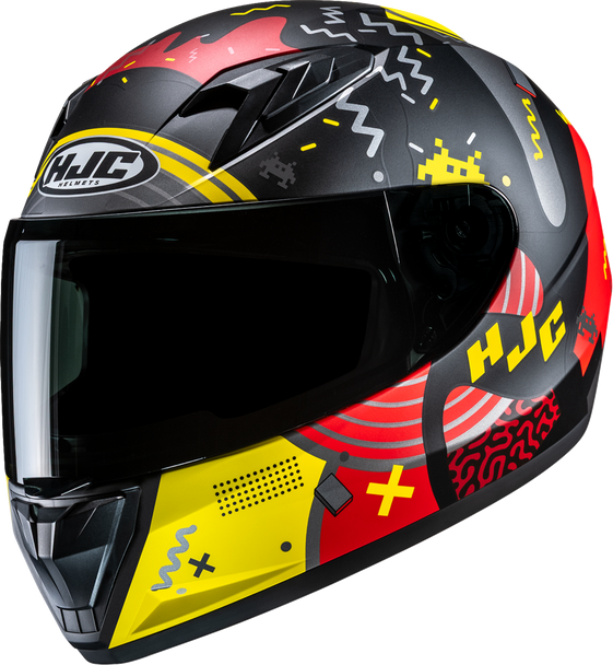 Hjc Helmet Y10 Mika Mc1Sf Yl Fp70Nusg0S1V